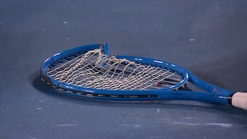 Baghdatis ‘on fire’, el talento quemado que hizo historia en el Open de Australia destrozando raquetas