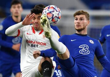 Marcos Acuña y Timo Werner.