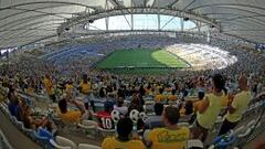 Brasil ha gastado 1.572 millones de euros en seis estadios
