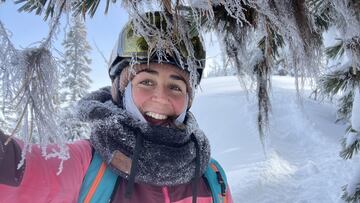 La chilena Isidora Assler logró el segundo lugar en el Freeride World Tour en Canadá