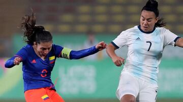 Final del fútbol femenino en los Juegos Panamericanos de Lima.