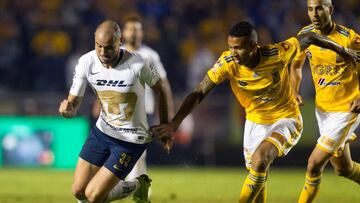 Pumas - Tigres, c&oacute;mo y d&oacute;nde ver; horario y TV online