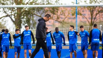 Entrenamiento del Alavés B