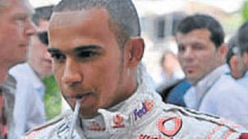 <b>QUERIDO. </b>Hamilton se ha convertido en el favorito de Inglaterra.