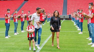 Homenaje a Aduriz en San Mamés, sin público.
