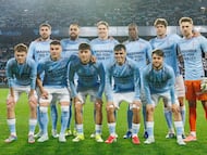 Formación inicial del Celta contra el Real Madrid en la 27ª jornada de LaLiga EA Sports.