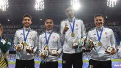 Equipo mexicano de 4x400 gana oro en Universiada de N&aacute;poles