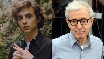 Woody Allen asegura que Timoth¨¦e Chalamet reneg¨® de ¨¦l para optar al Oscar