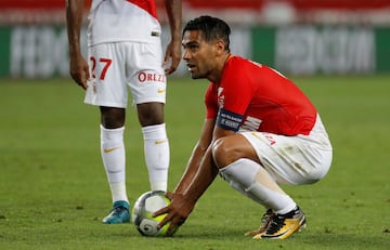 El Tigre anotó en el 3-2 de Mónaco ante el Toulouse en el primer partido de la Ligue 1 de esta temporada.