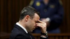 Oscar Pistorius durante el juicio.