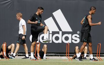 Theo y Varane.