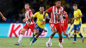 27/09/2025 FUTBOL SEGUNDA DIVISION TEMPORADA 25/26 PARTIDO UD LAS PALMAS - ALMERIA