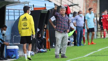 On&eacute;simo S&aacute;nchez, durante un partido del Celta B en el campo municipal de Barreiro. 