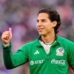 Diego Lainez arribó a Houston para la Copa Oro