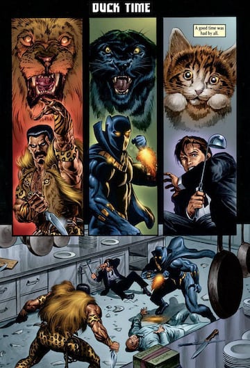 black panther kraven comic marvel