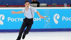 El patinador espa&ntilde;ol Javier Fern&aacute;ndez, campe&oacute;n del mundo y de Europa de patinaje art&iacute;stico, en una imagen de archivo.