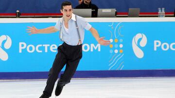 El patinador espa&ntilde;ol Javier Fern&aacute;ndez, campe&oacute;n del mundo y de Europa de patinaje art&iacute;stico, en una imagen de archivo.