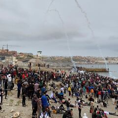 Ceuta, crisis migratoria en directo: entrada de inmigrantes desde Marruecos | El Tarajal, última hora