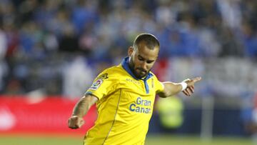 Jesé Rodríguez jugó con la U.D Las Palmas en la temporada 2016-2017.