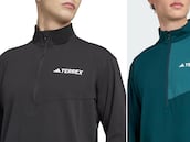 Adidas tiene una de las mejores camisetas de manga larga para ir a la montaña: es ligera, elástica y no huele