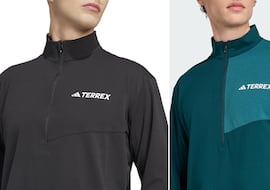 Adidas tiene una de las mejores camisetas de manga larga para ir a la montaña: es ligera, elástica y no huele