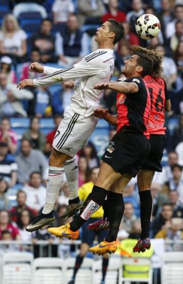 Cristiano Ronaldo con Sebastián Dubarbier.