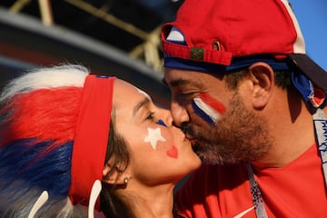 Belleza y color: el lado B del duelo de Chile y Portugal