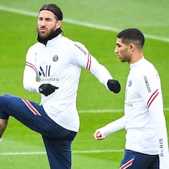 Ramos entra por primera vez en una convocatoria del PSG