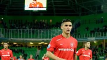 Felipe Gutiérrez volvió a ser titular en derrota del Twente