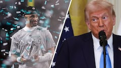 Así de Bolas: Donald Trump le dará otro Super Bowl a las Águilas de Filadelfia