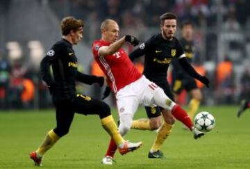 Arjen Robben con el balón. 