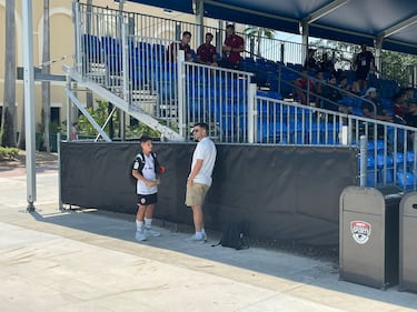 Marcelo y Albelda, presentes apoyando a sus hijos en Disney