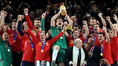 ¿Qué alineación tenía España cuando ganó el Mundial?