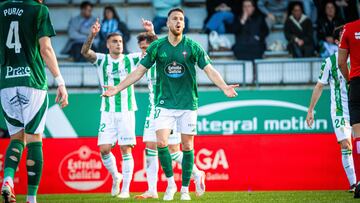 Señé ha sido intocable para Alejandro Menéndez en el Racing de Ferrol.