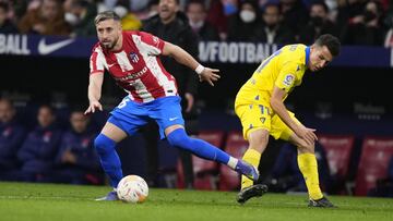 Héctor Herrera, contento por los minutos que suma con el Atleti