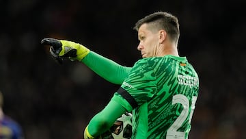 Wojciech Szczesny, en el partido del pasado martes ante el Benfica en la Champions.