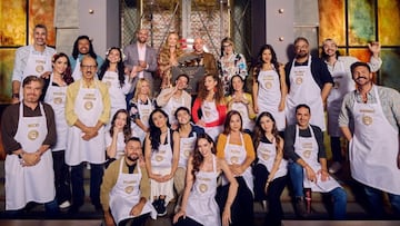 Casting completo de MasterChef Celebrity que cumple 10 años en 2025. Foto: Canal RCN.