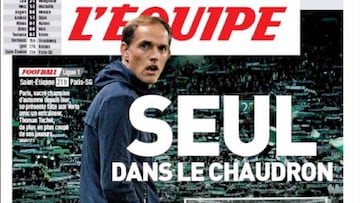 Portada del diario L'Equipe del día 15 de diciembre de 2019.