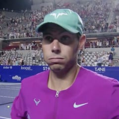 Nadal: "Para ganarle al número uno tienes que sufrir; significa mucho estar en otra final"