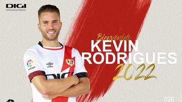 Cartel anunciando el fichaje de Kevin Rodrigues.