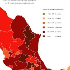 Mapa y casos de coronavirus en México por estados hoy 30 de agosto