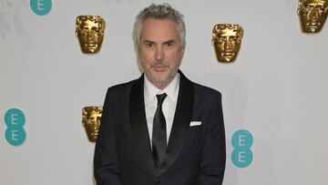 Alfonso Cuar&oacute;n en premiaci&oacute;n