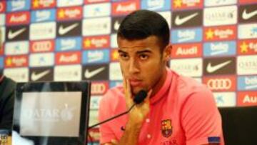 Rafinha: "Es un lujo entrenar y aprender con Xavi e Iniesta"