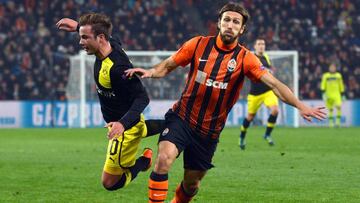 Dmytro Chygrynskiy, en su etapa en el Shakhtar.