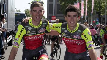 Cristian Rodr&iacute;guez y Julen Amezqueta, los dos espa&ntilde;oles del equipo Wilier.