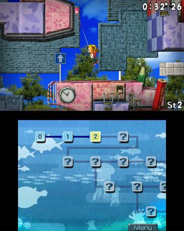 Captura de pantalla - Sayonara Umihara Kawase (3DS)