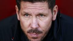 Coach Diego Pablo Simeone of Atletico de Madrid