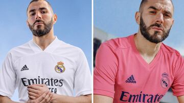 Nueva camiseta del Real Madrid 2020-21.