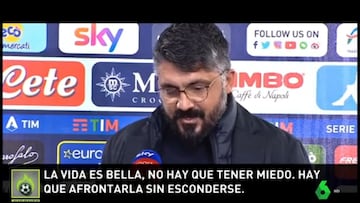 Gattuso confiesa la enfermedad que sufre: "Veo doble"