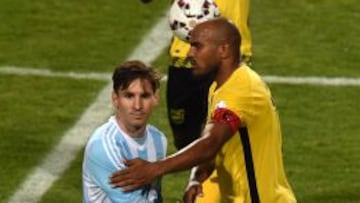 Último partido de Messi con Argentina, fue ante Jamaica con un papel muy discreto.